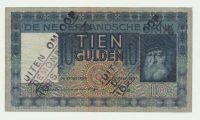 Nederland 10 Gulden 1933 Grijsaard Buiten omloop gesteld