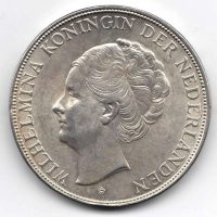 Nederland 2,5 Gulden 1940 Wilhelmina