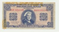 Nederland 2,5 Gulden 1945 Wilhelmina