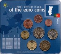 Portugal Euro Muntset mix