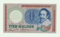 Nederland 10 gulden 1953 Hugo de Groot