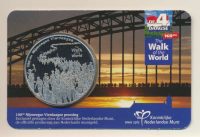 Nederland 100ste Nijmeegse Vierdaagse penning 2016 in coincard