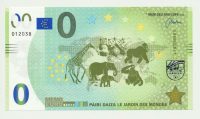 België 0-Euro biljet Pairi Daiza (2e druk)