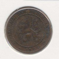 Nederland 1 Cent 1904 Wilhelmina