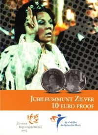 Nederland 10 euro 2005 Jubileummunt Proof in blister