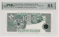 Nederland 1000 Gulden 1994 Kieviet PMG64
