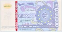 1 miljoen euro biljet reclamebiljet