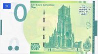 België 0 Eurobiljet Gent Kathedraal 2023