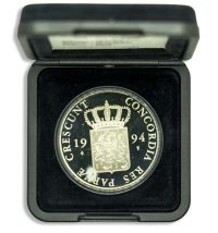Nederland zilveren Dukaat 1994 proof in doosje