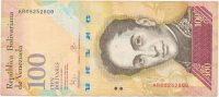 Venezuela 100 bolivares 2015