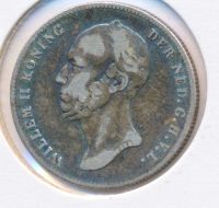 Nederland Halve Gulden 1847 Willem 2