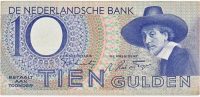 Nederland 10 gulden 1943 I Staalmeesters