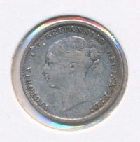 Verenigd Koninkrijk 3 pence 1885