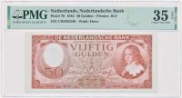 Nederland 50 Gulden 1945 Stadhouder Willem 3 PMG35