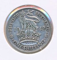 Verenigd Koninkrijk 1 shilling 1942