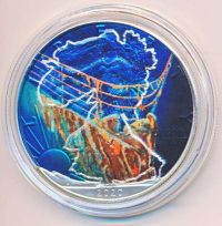 Verenigde staten 1 ounce 2020 in kleur-12