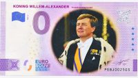 Nederland 0 Euro 10 jaar Koningschap Willem Alexander 2023 in kleur
