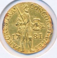 Utrecht Gouden Dukaat 1781