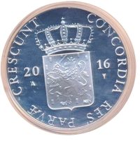 Nederland zilveren Dukaat 2016 Noord-Holland