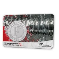 Nederland Feyenoord penning 2024 in coincard