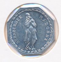 Duitsland 20 pfennig Nürnberger Madonna noodgeld/tramtoken