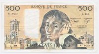 Frankrijk 500 Francs 1982