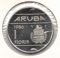 Aruba 1 Florin 1986