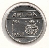 Aruba 1 Florin 1993