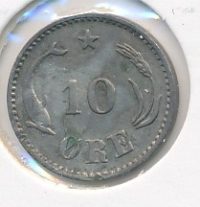 Denemarken 10 Øre 1903
