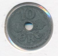 Denemarken 10 Øre 1943