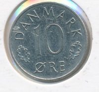Denemarken 10 Øre 1975