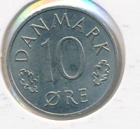 Denemarken 10 Øre 1982