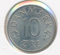 Denemarken 10 Øre 1984