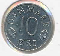 Denemarken 10 Øre 1986