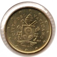 Vaticaan 50 Eurocent 2017