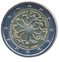 Cyprus 2 euro 2020 30 jaar Neurogenetica Instituut