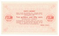 Koninklijke Rotterdamse Lloyd N.V. scheepsgeld 2,5 gulden 1957