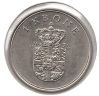 Denemarken 1 Krone 1972