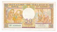 België 50 Frank 1956