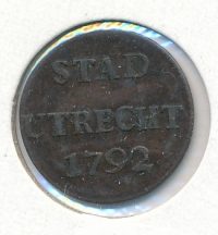 Utrecht duit voc 1792