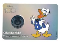 Dagobert Duck Geluksdubbeltje 2023 (Disney) in coincard