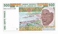 West-Afrikaanse staten 500 Francs 1991-2003