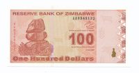 Zimbabwe 100 Dollars 2009
