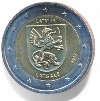 Letland 2 euro 2017 Latgalle