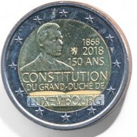 Luxemburg 2 euro 2018 150 jaar grondwet