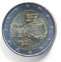 Malta 2 euro 2016 Ggantija tempels