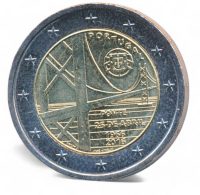 Portugal 2 euro 2016 50 jaar 25 Aprilbrug