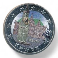 Duitsland 2 Euro 2010-A gekleurd - Bremen raadhuis