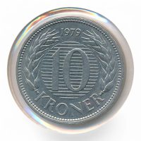 Denemarken 10 Kroner 1979