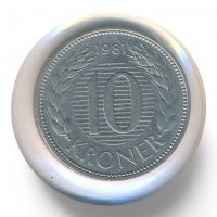 Denemarken 10 Kroner 1981